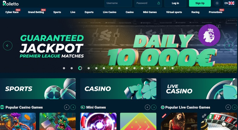 Rolletto Casino review